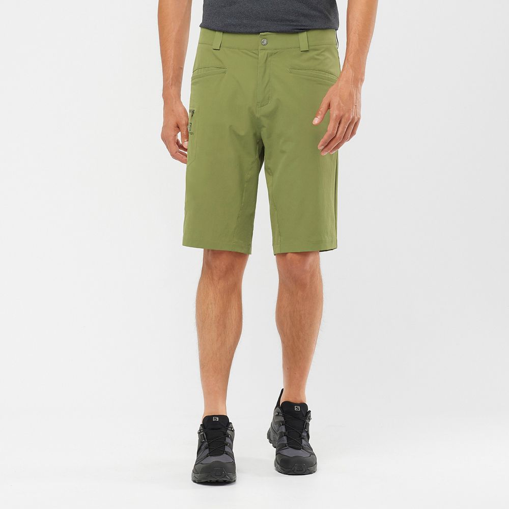 Pantalones Cortos Salomon Hombre Verde Oliva Verde - Salomon Argentina WAYFARER ALL SEASON STRAIGHT